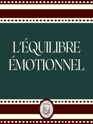 cover image of L'équilibre Émotionnel